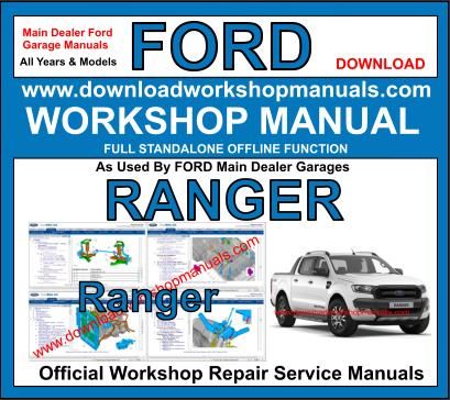 Ford Ranger 1984 to 2015 Workshop Manual Download